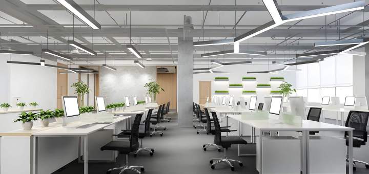 Nettoyage de bureaux, Saclay