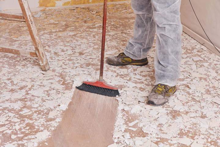 Nettoyage après travaux, Orsay